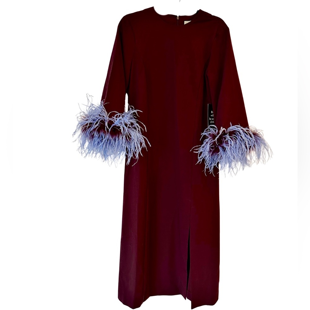 Tuckernuck Winetasting Feather Eleanor Dress- Size M (NWT)